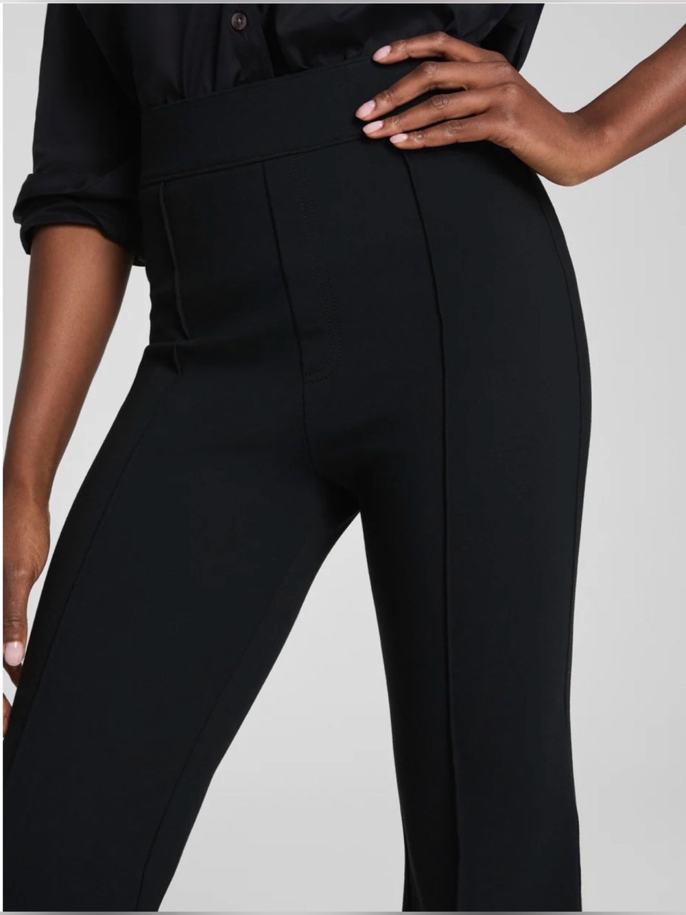 SPANXsupersmooth® PerfectFit Ponte Flare Pant - Picture 3 of 9